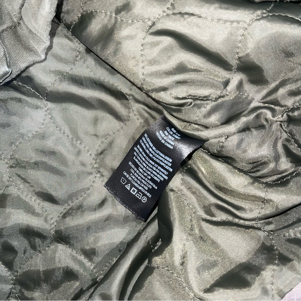 Lucky Brand Olive Jacket women’s large - Picture 3 of 10